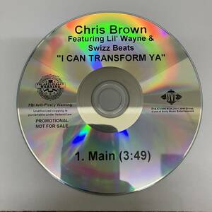 裸47 HIPHOP,R&B CHRIS BROWN - I CAN TRANSFORM YA シングル,PROMO盤 CD 中古品