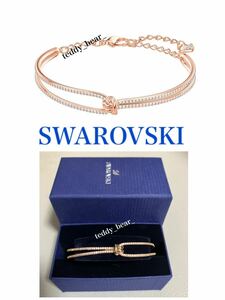  бесплатная доставка новый товар не использовался Swarovski Swarovski LIFELONG браслет rose холодный 5390818 коробка есть 