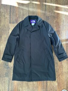 未使用 THE NORTH FACE PURPLE LABEL × BEAMS / 別注 ステンカラーコート プリマロフト内蔵ブラック XL サイズ 