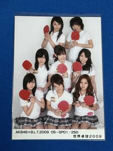 AKB48 BLT 2009 05 SP01 世界卓球 2009 生写真 小嶋陽菜 高橋みなみ 峯岸みなみ