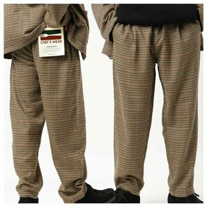 FREAKS STORE Chef PANTS グレンチェックタックトラウザー