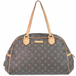 本物 ルイヴィトン LOUIS VUITTON LV モントルグイユ GM モノグラム ハンドバッグ トートバッグ M95566