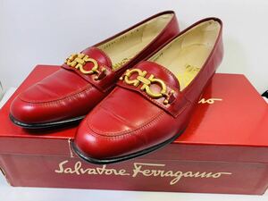 Salvatore Ferragamo サルバトーレフェラガモ パンプス レッドカラー レディース 靴 サンダル 箱付き 