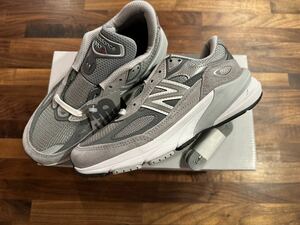 【23.5cm(US6.5)】New Balance WMNS 990V6 Gray W990GL6 ニューバランス グレー スニーカー Bワイズ