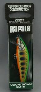 即決!!ラパラ★カウントダウンエリート CDE75 GDCY★新品 Rapala COUNTDOWN ELITE