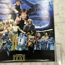 【非売品】　スターウォーズ　STAR WARS　ジェダイの帰還　当時物　Ｂ２ポスタ－_画像5