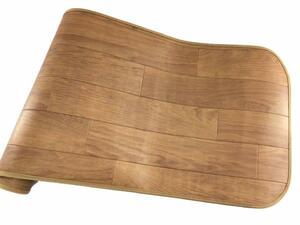  kitchen mat .. only easy deodorization anti-bacterial mold proofing wood grain Super Long type width 240×60cm dark brown 