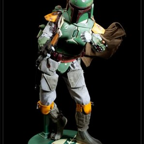 サイドショウ限定 スターウォーズ スカム＆ヴィラニー・オブ・スター・ウォーズ 1/6 ボバ・フェット 未開封の画像3