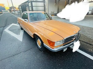 個人 メルセデスベンツ450SLC 107 走行23000 2ドア 2桁ナンバー 車検 令和6年3月