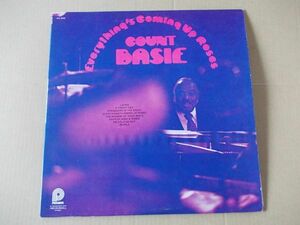 P2172　即決　LPレコード　カウント・ベイシー　COUNT BASIE『EVERYTHING'S COMING UP ROSES』　輸入盤 US盤