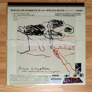 未開封 エリック・クラプトン ザ・ディフィニティヴ・24ナイツ 6SHM-CD+3Blu-rayボックス 国内版 Amazon.co.jp特典付き 24nightsの画像2