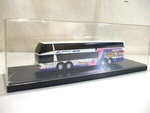 【元気堂】良品 アドウィング 1/80 ミニカー ハイウェイバス 高速バス 大阪-東京 メガドリーム 西日本JRバス MEGA DREAM