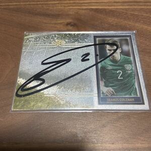 Futera Online 2013 World Series Autograph Autograph Autograph Shamus Coleman Seamus Coleman Atan