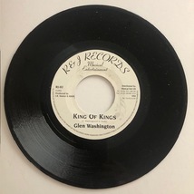 ☆試聴 / GLEN WASHINGTON / KING OF KINGS /Swing Easy Riddim/Rads Records UK/Reggae/Dancehall/'02/big hit !!/7inch/890_画像2