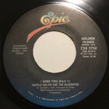 HAROLD MELVIN AND THE BLUENOTES /IF YOU DON'T KNOW ME BY NOW/I MISS YOU(Part 1)/Soul/Reissue/big hit !!/7inch/956_画像2