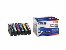 新品 未使用 SAT-6CL 6色パック サツマイモ EPSON 純正 インクカートリッジ エプソン カラリオ 純正インク 推奨使用期限 2026.6①_画像6