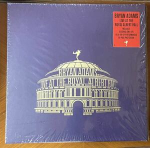 BRYAN ADAMS LIVE AT THE ROYAL ALBERT HALL 4LP Blu-ray Photo book