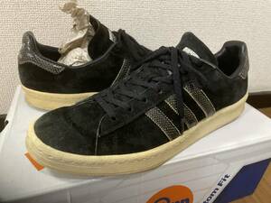 ２００９年製造　adidas CAMPUS80s キャンパス80s 黒　リザード　29cm