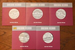 セット961「SHOESHINE RECORD」7インチ レコード 5枚