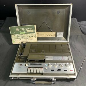 NNN294 ★CROWN★テープレコーダー★Hi・アタッシュ FM★model CRC-9950F★クラウン【1円スタート！！】ジャンク品