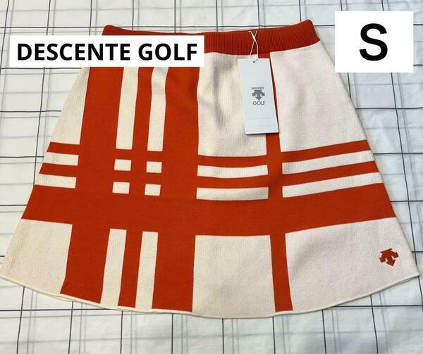 DESCENTE GOLF デサント ゴルフ ニット スカート DGWUJE05　S