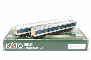 KATO カトー Nゲージ 583系 2両増結セット 10-396 鉄道模型 車両 コレクション ホビー 2029945