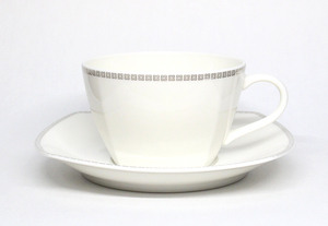 GIVENCHY カップ＆ソーサー ホワイト ジバンシイ 洋食器 茶器 コーヒーカップ ティーカップ 1019840
