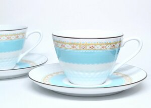 ノリタケ ペア カップ＆ソーサー ハミングブルー ティーカップ コーヒーカップ NORITAKE 洋食器 茶器 1020077