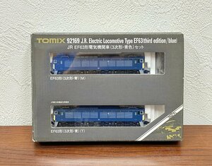 TOMIX トミックス Nゲージ JR EF63形電気機関車 3次形 青色 2両セット 92169 電気機関車 鉄道模型 車両 コレクション ホビー 2030245