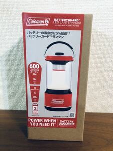 送料無料◆コールマン(Coleman) バッテリーガードLED ランタン/600 (レッド) 2000034239 新品