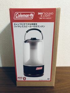 送料無料◆Coleman LEDランタン 360° サウンド&ライト 2000034246 新品