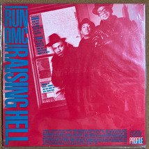 【試聴あり HIPHOP LP】RUN DMC / RAISING HELL / 1枚組LP / 1986 US盤 / レコード / MASTERDISK刻印あり / カット盤_画像2