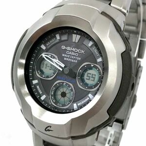 CASIO カシオ G-SHOCK ジーショック TheG WAVECEPTOR ウェーブセプター 腕時計 GW-1700DJ-1 電波ソーラー アナデジ ラウンド 動作確認済み