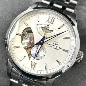 新品 ORIENT STAR オリエントスター コンテンポラリー レイヤードスケルトン 腕時計 RK-AV0B01S 自動巻き 手巻き付 パワーリザーブ 箱付き