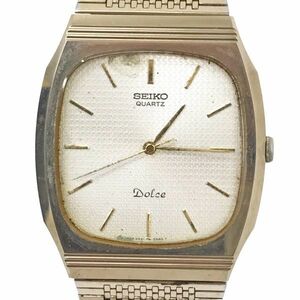 SEIKO セイコー DOLCE ドルチェ 腕時計 5931-5450 クオーツ ヴィンテージ コレクション コレクター スクエア 四角 おしゃれ アナログ