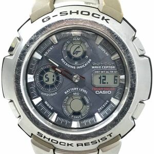 CASIO カシオ G-SHOCK ジーショック TheG WAVECEPTOR ウェーブセプター 腕時計 GW-1000DJ 電波ソーラー アナデジ ラウンド 動作確認済み