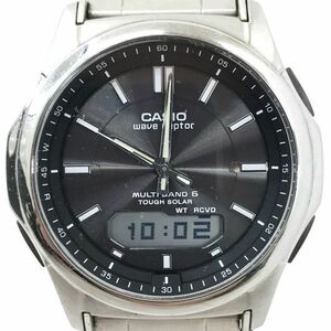 CASIO カシオ WAVECEPTOR ウェーブセプター 腕時計 WVA-M630D-1 電波ソーラー マルチバンド6 アナデジ ブラック カレンダー 動作確認済み