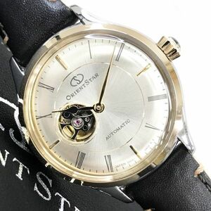 ORIENT STAR オリエントスター CLASSIC クラシック セミスケルトン 腕時計 RK-ND0010G 自動巻き 手巻き付 機械式 オープンハート 箱付き