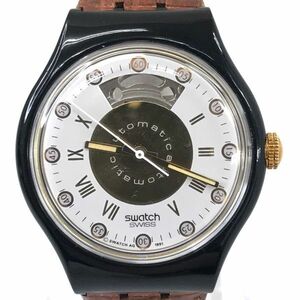 新品 Swatch スウォッチ 92年 オートマチック 5TH アベニュー Fifth Avenue SAB101 腕時計 自動巻き コレクション コレクター ケース付き