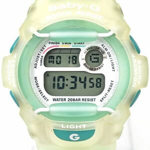 新品 CASIO カシオ BABY-G ベビーG Reef リーフ 腕時計 BG-370R-3T クオーツ グリーン スケルトン クリア ケース付 電池交換済 動作確認済