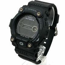 新品 CASIO カシオ G-SHOCK ジーショック MULTIBAND6 マルチバンド6 腕時計 GW-7900B-1 電波ソーラー デジタル ラウンド ブラック 箱付き_画像3