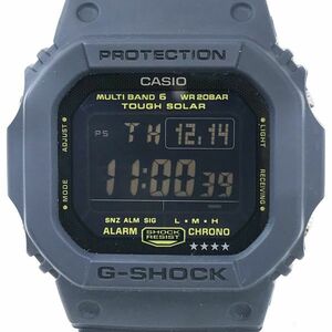 CASIO カシオ G-SHOCK ジーショック MULTIBAND6 腕時計 GW-M5610NV-2 電波ソーラー タフソーラー デジタル ネイビーブルー スクエア 動作OK