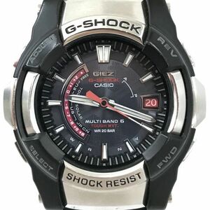 CASIO カシオ G-SHOCK ジーショック GIEZ ジーズ 腕時計 タフソーラー GS-1200-1 電波ソーラー マルチバンド6 アナログ カレンダー 動作OK