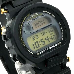 CASIO カシオ G-SHOCK ジーショック CODE NAME 腕時計 DW-8500 クオーツ ブラック デジタル コレクション 電池交換済み 動作確認済み