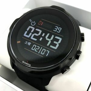 新品 SUUNTO 7 スント 腕時計 SS050378000 スマートウォッチ 充電式 デジタル ラウンド Bluetooth ブラック 箱付き 動作確認済み