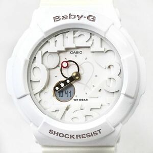 CASIO カシオ BABY-G 腕時計 クオーツ BGA-131LA アナデジ デジアナ ホワイト 白 おしゃれ 可愛い カジュアル シンプル 動作確認済