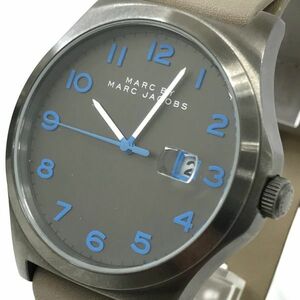 Marc by Marc Jacobs マークバイマークジェイコブス 腕時計 MBM5061 クオーツ アナログ ラウンド カレンダー 電池交換済み 動作確認済み