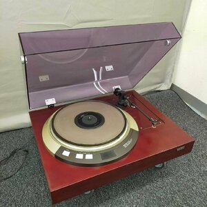 T5846＊【ジャンク】DENON デノン DP-75/DK-300 ターンテーブル YAMAHA ヤマハ YDS-1 ディスクスタビライザー Ortofon オルトフォン MC20