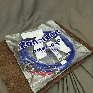 T6083＊【現状品】ZONOTONE ゾノトーン blue spirit-777sp 2m スピーカーケーブル