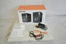 K●【中古】TASCAM VL-S3 モニタースピーカー タスカム_画像9